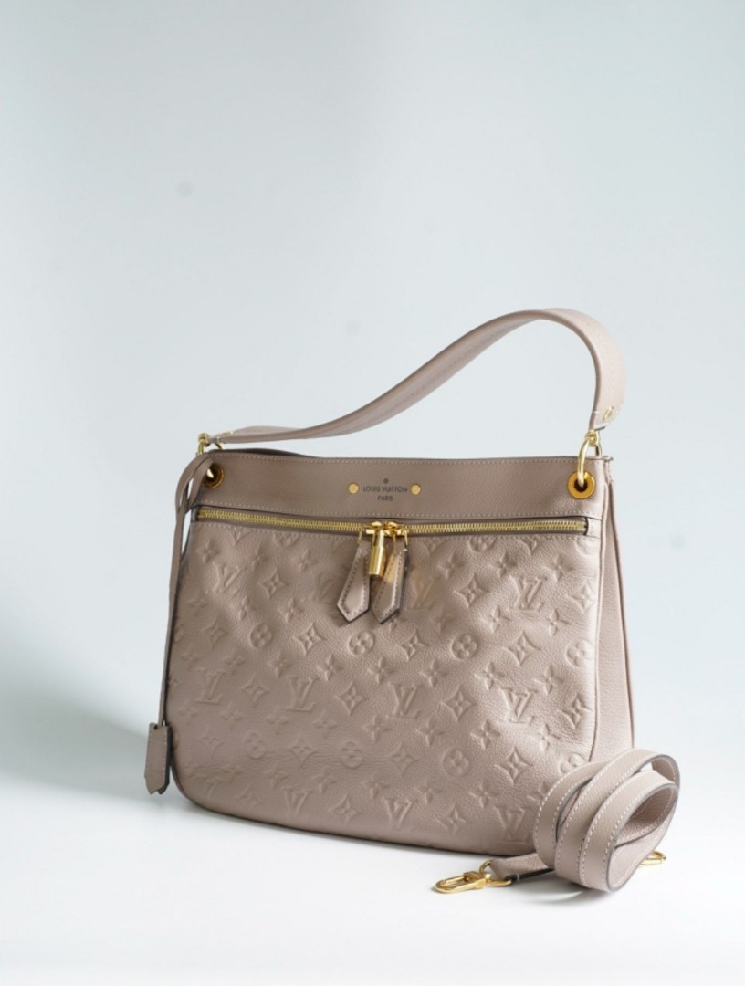 Louis Vuitton Spontini Mastic Monogram Empreinte Leather Bag