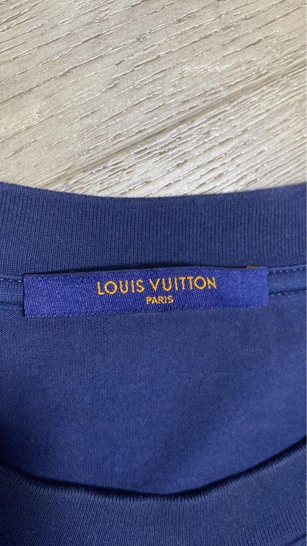 Louis Vuitton 1AA51N Lvse Monogram Gradient T-Shirt, Blue, S