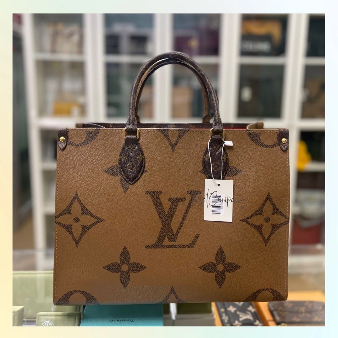 LV OTG MM REVERSE MONOGRAM, Luxury, Bags & Wallets on Carousell