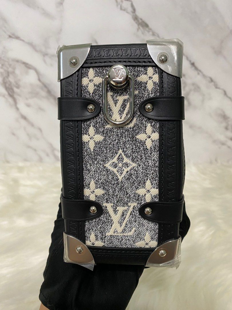 Louis Vuitton Side Trunk Denim, Luxury, Bags & Wallets on Carousell
