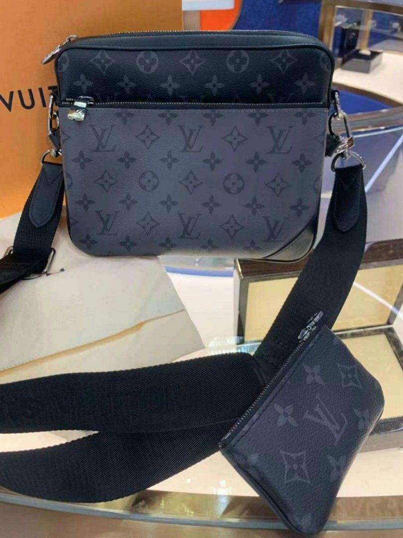 LV Darth Vader Triple, Luxury, Bags & Wallets on Carousell