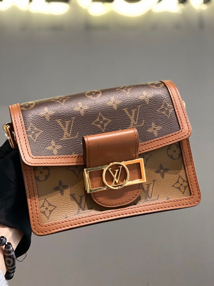 Louis Vuitton LV Mini Dauphine, Luxury, Bags & Wallets on Carousell