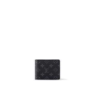 Louis Vuitton M81822 Multiple Wallet, Navy, One Size