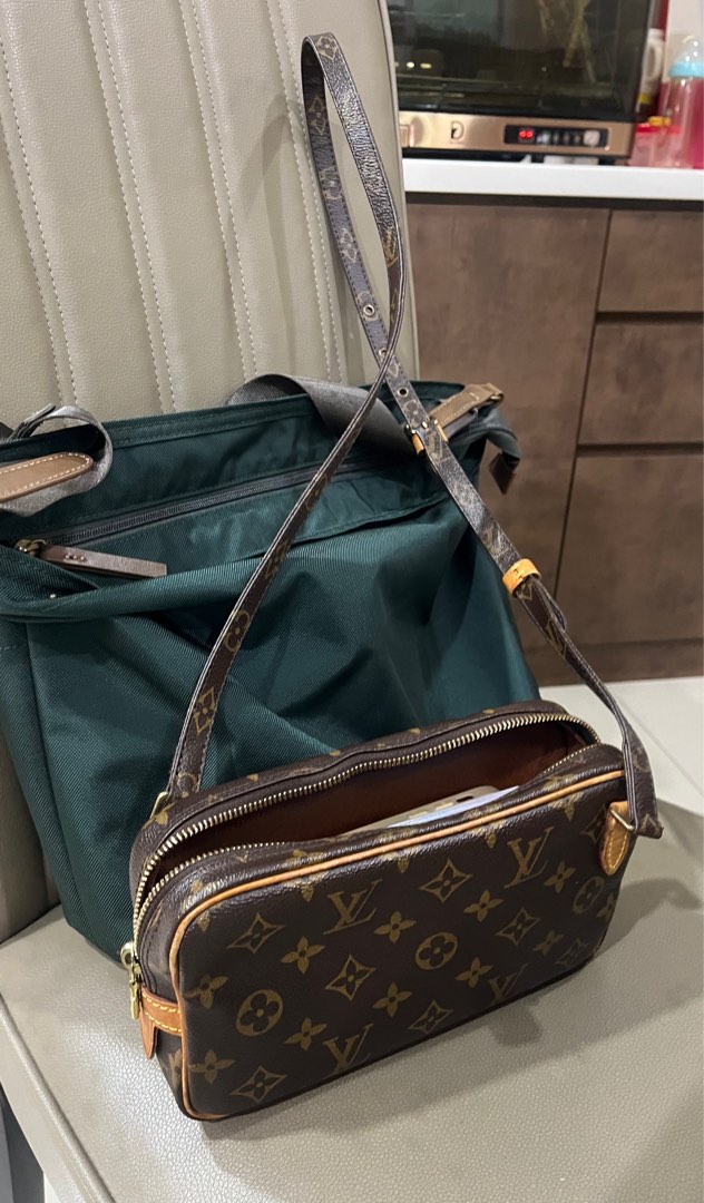 Louis Vuitton Monogram Pochette Marly Bandoulière, Luxury, Bags & Wallets  on Carousell