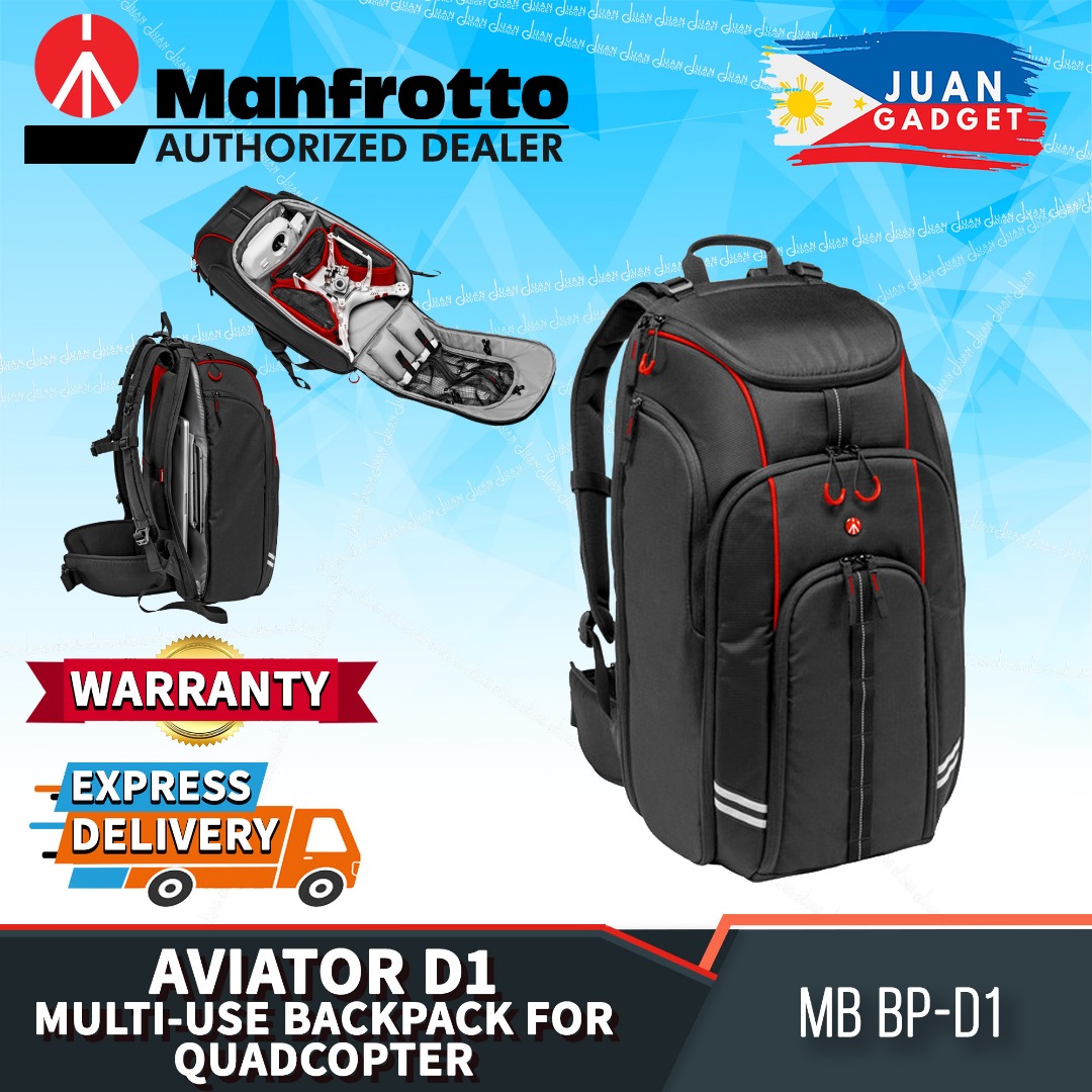 Aviator Drone Backpack for DJI Phantom, rain cover - MB BP-D1