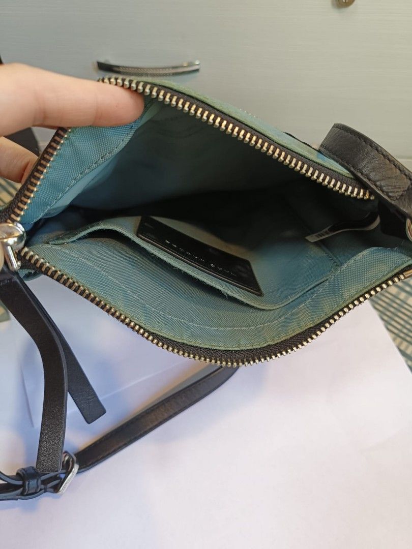 Marc Jacobs Biker Nylon North South Crossbody Bag