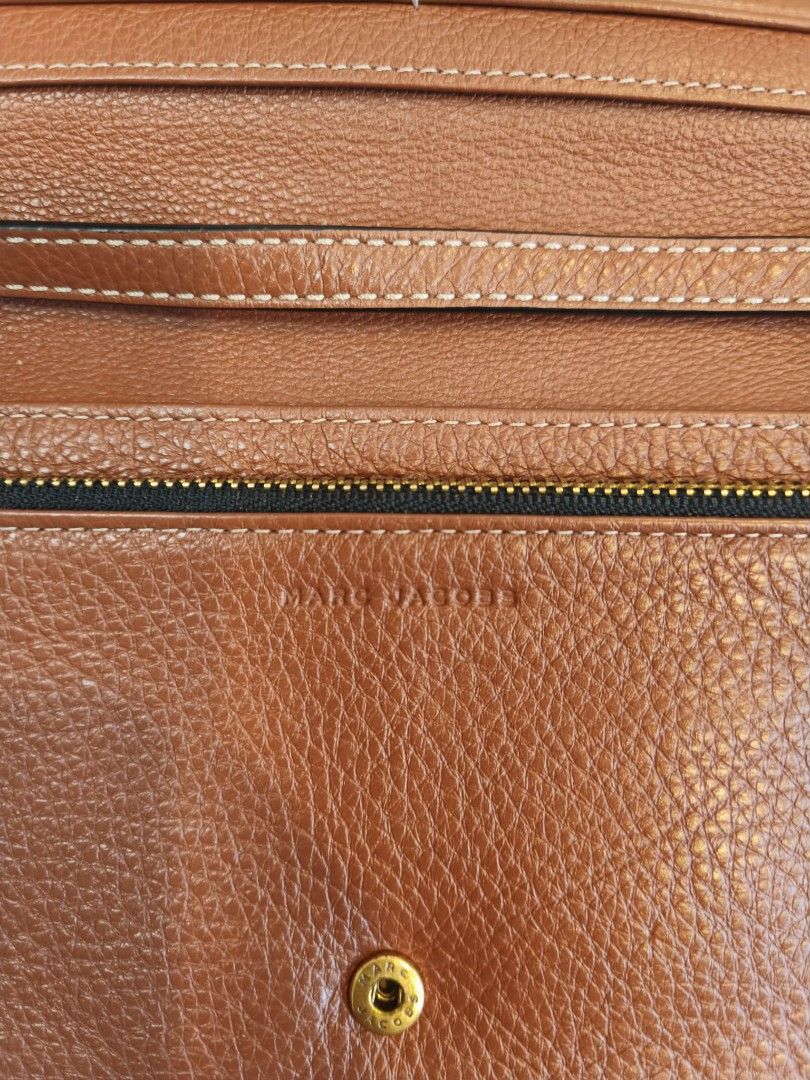 Marc jacobs recruit pebbled leather crossbody wallet store