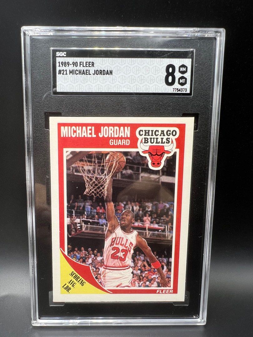 Michael Jordan 1989 Fleer Hobbies Toys Toys Games on Carousell