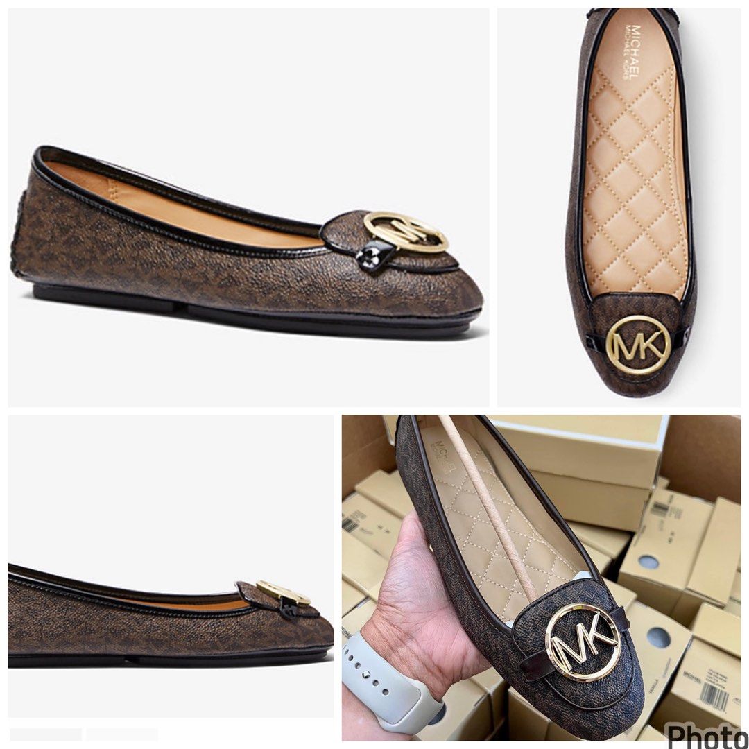 Michael kors cheap moc flats