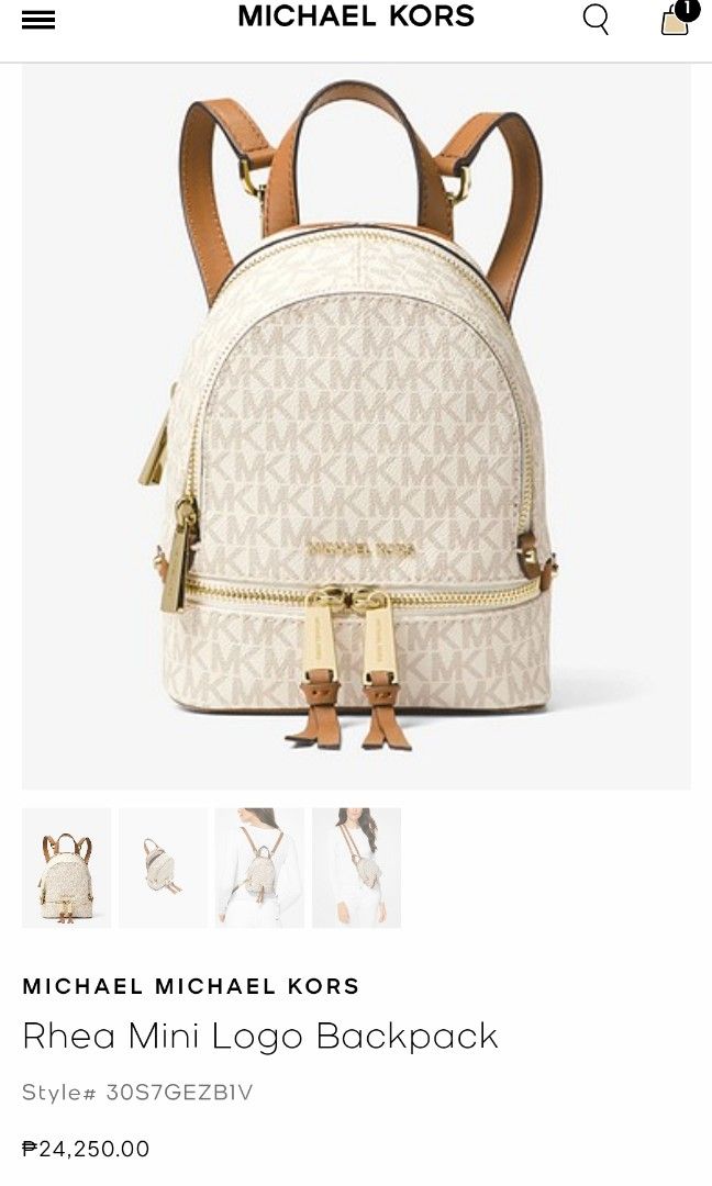 Michael Kors Rhea Mini Convertible Backpack