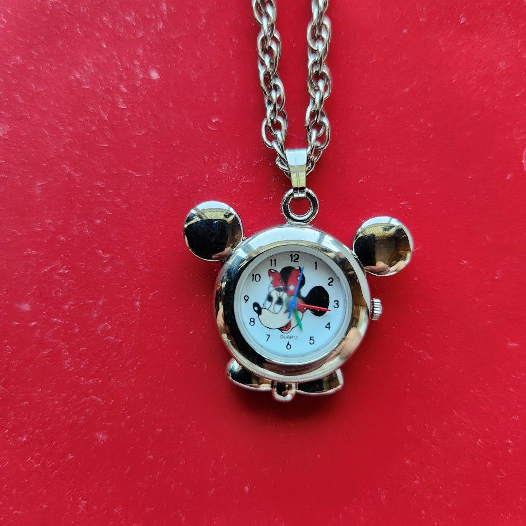 Watch locket necklace cheap