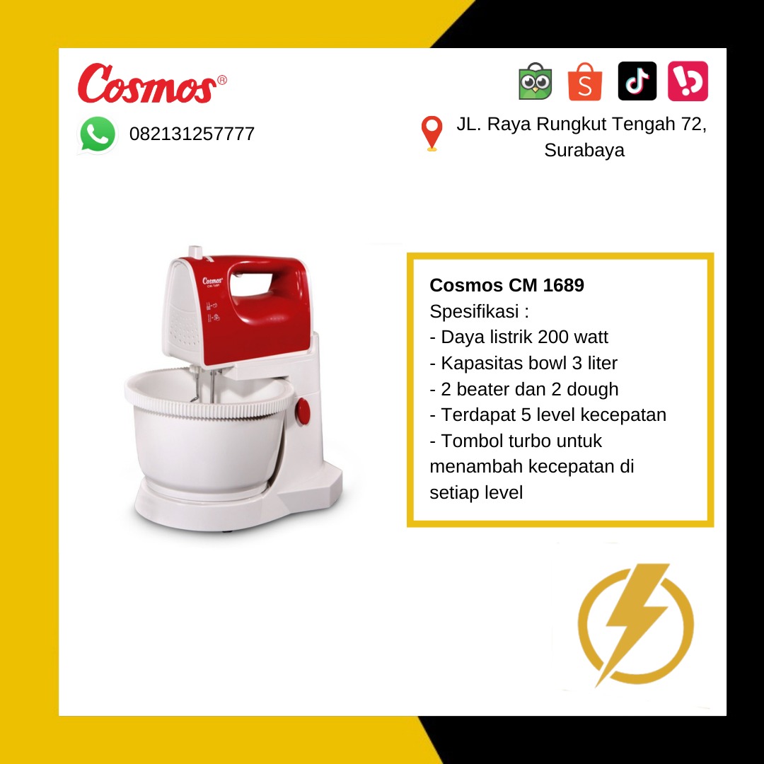 MIXER COM COSMOS CM 1689 on Carousell