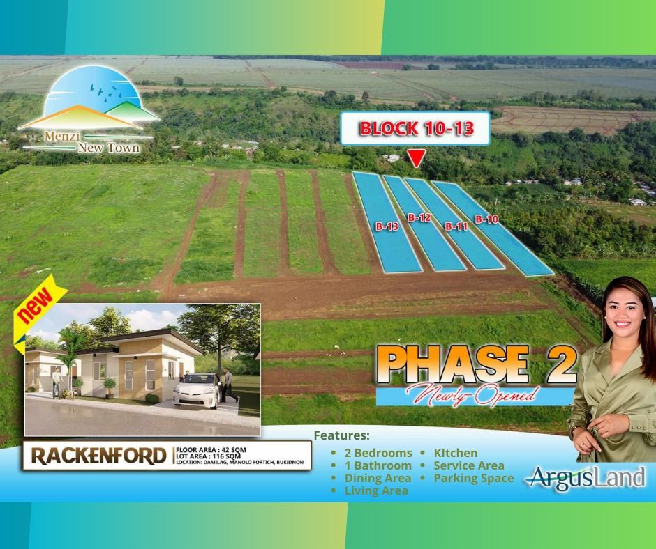 Modern Bungalow with three bedrooms in Damilag Manolo Fortich Bukidnon