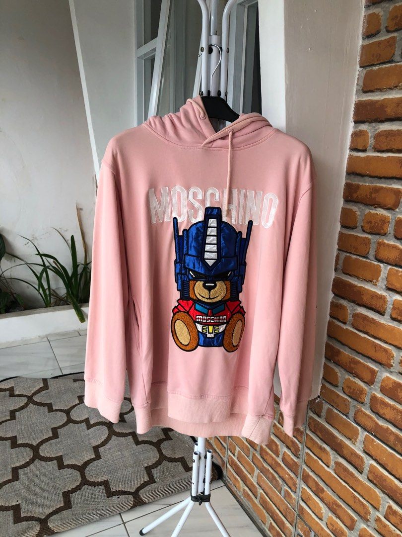 Moschino outlet transformers hoodie