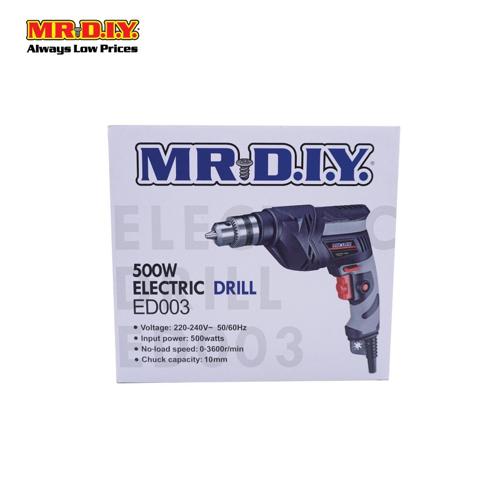 Mr diy electric drill clearance