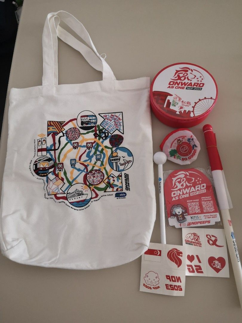 NDP 2023 Funpack Singapore National Day Parade Goodie Bag, 52 OFF