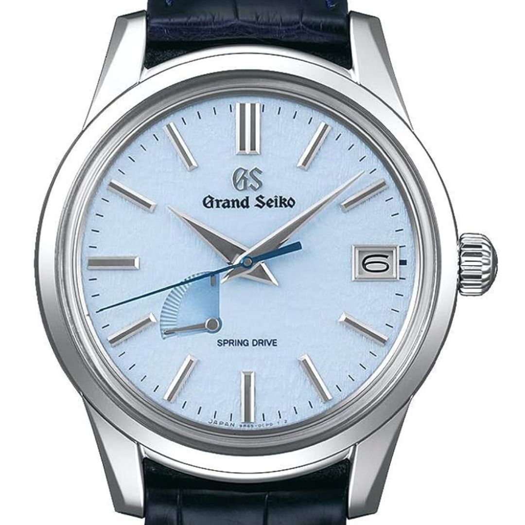 NEW Arrival Grand Seiko GS Elegance Collection Spring Drive Blue Snowflake Leather Analog Watch SBGA407 PRE ORDER Men s Fashion Watches Accessories Watches on Carousell