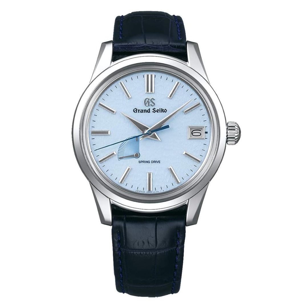 NEW Arrival Grand Seiko GS Elegance Collection Spring Drive Blue Snowflake Leather Analog Watch SBGA407 PRE ORDER Men s Fashion Watches Accessories Watches on Carousell