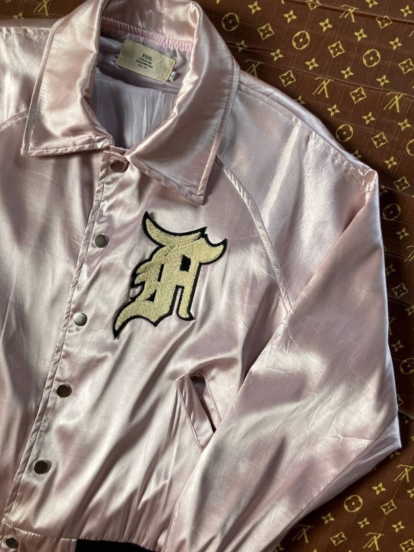 Fear of god gold jacket top