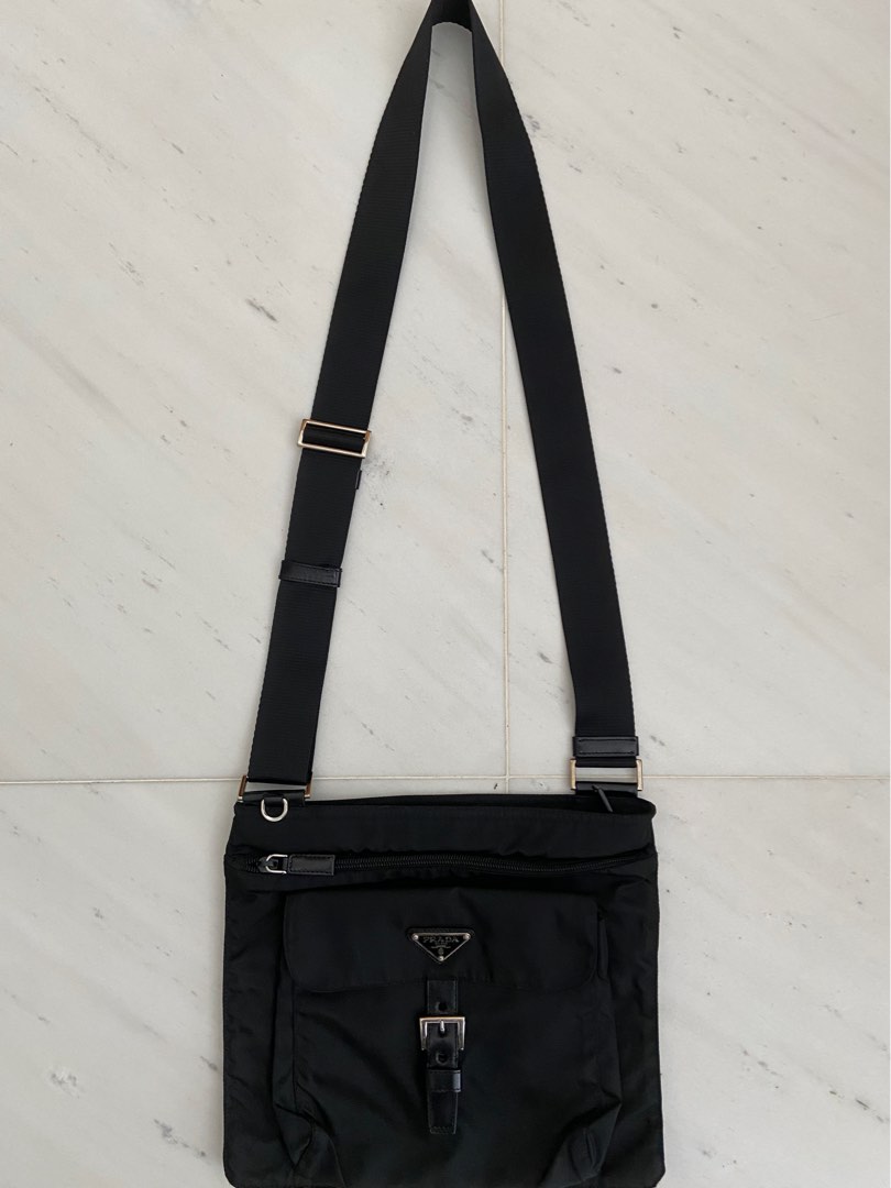 Prada vela crossbody store messenger bag