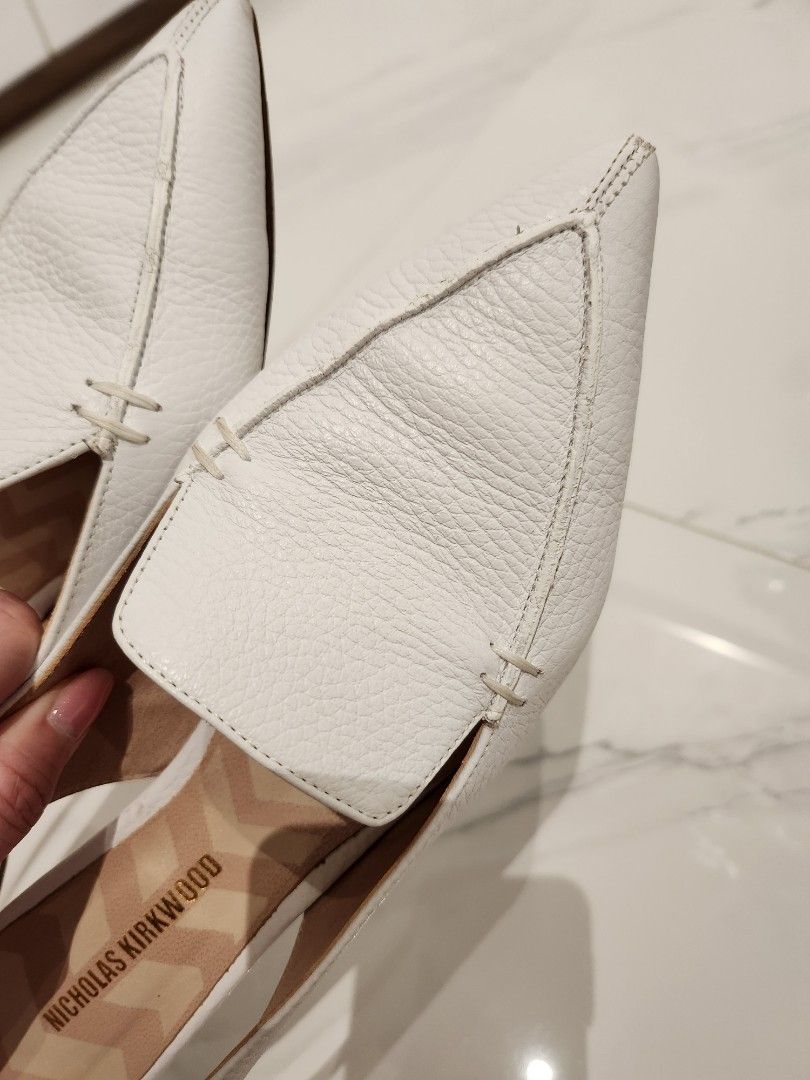 NICHOLAS KIRKWOOD White Slingback in size 39 Women s Fashion