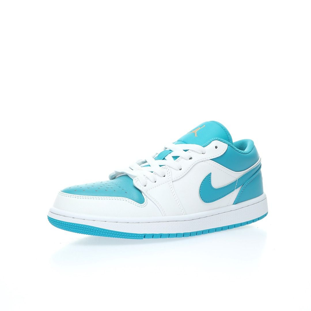 Air jordan 1 on sale low cut white