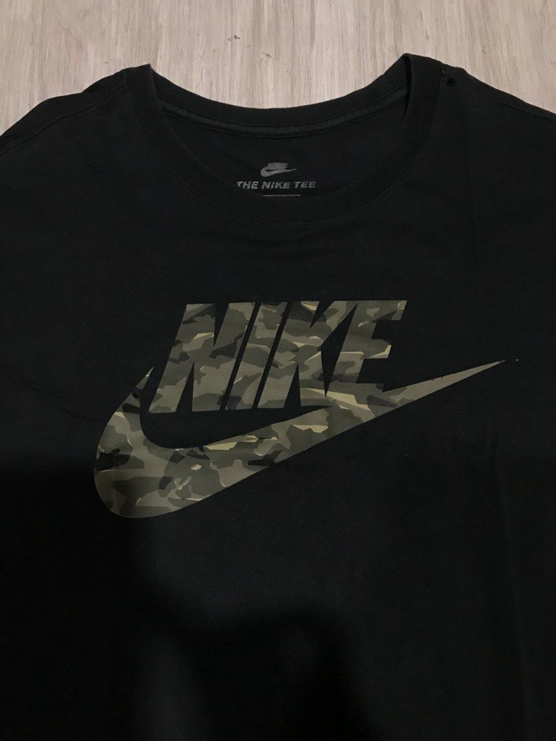 trening nike camouflage print zipped hoodie