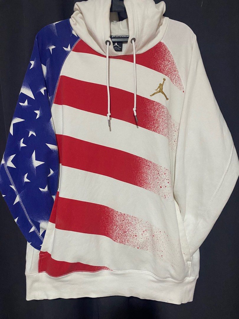 RARE Nike Air Jordan AJ7 USA Stars and Stripes Olympics Hoodie SZ XXL - Cool