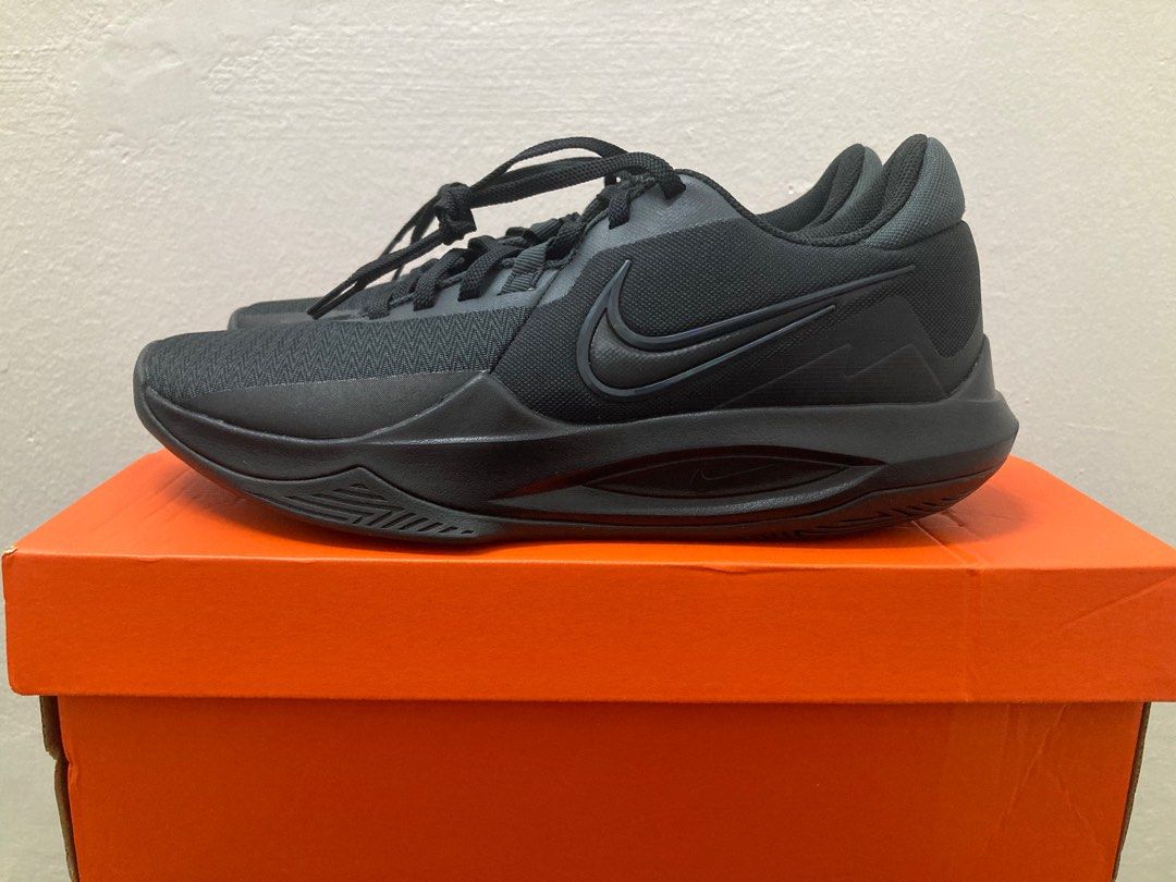 Triple black basketball shoes sale