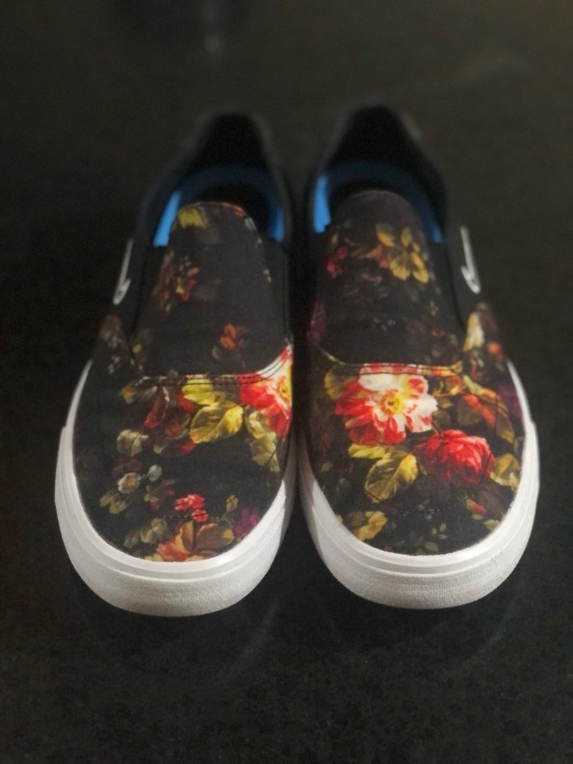Nike sb slip on floral store