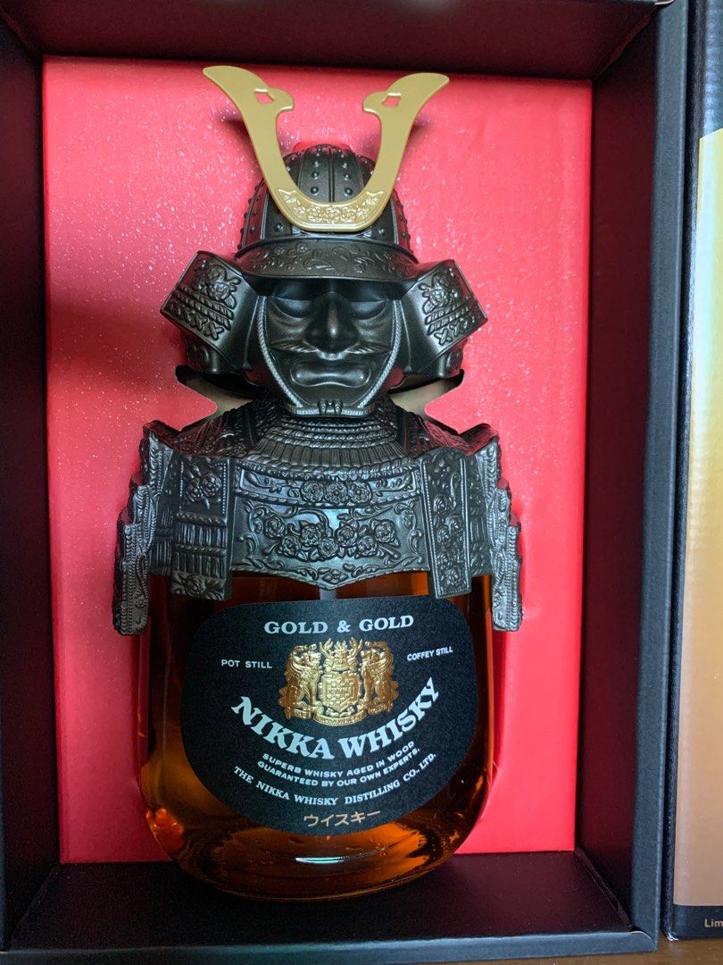 Nikka Whisky 武士gold & gold (竹鶴余市17 20 21）, 嘢食& 嘢飲, 酒精