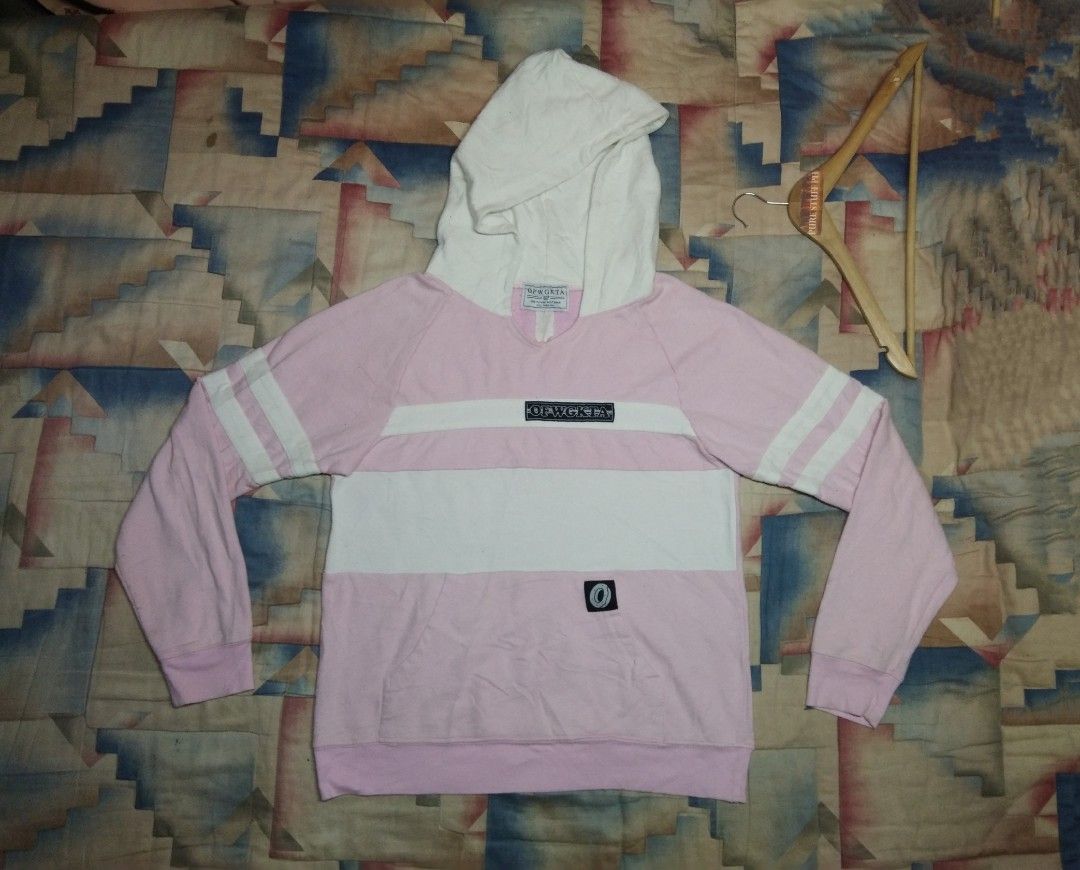 Odd future pink top and white hoodie