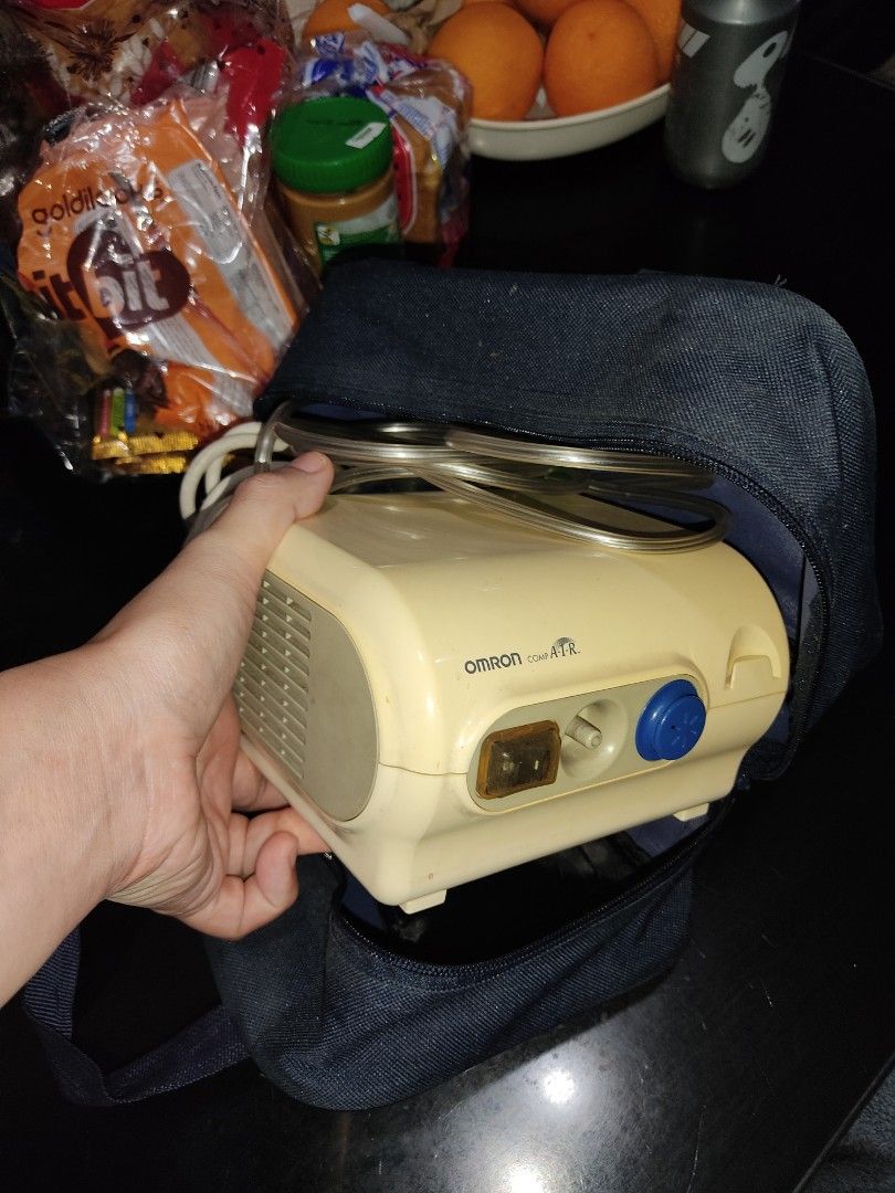 Omron nebulizer compressor (Category: Medical Supplies & Tools) located in Quezon City. Submitted by GotStoked4 (Listing ID 1245118566, Image 1). Description: .