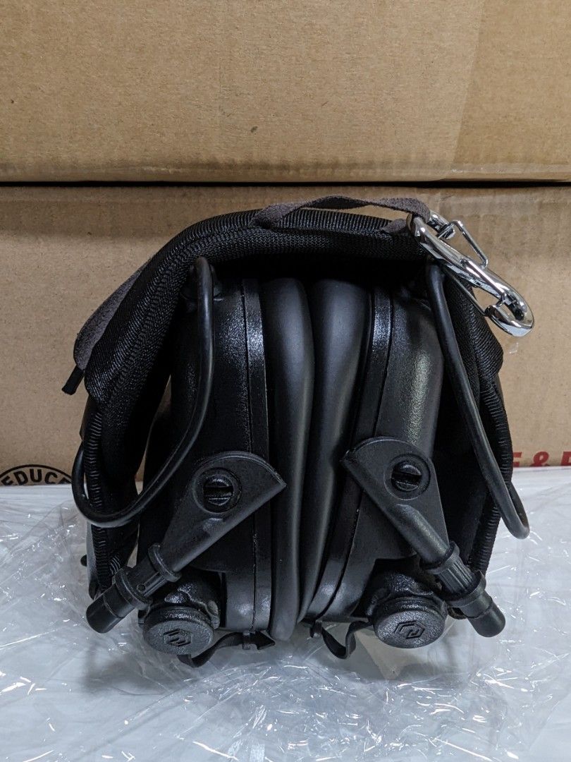 Set Hook & Loop Deck Per Cuffie Opsmen Earmor M31 E M32 - Per Cerotti Morali, IR, Nero