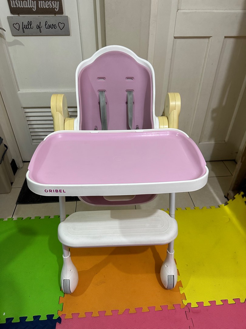 Oribel high chair on Carousell