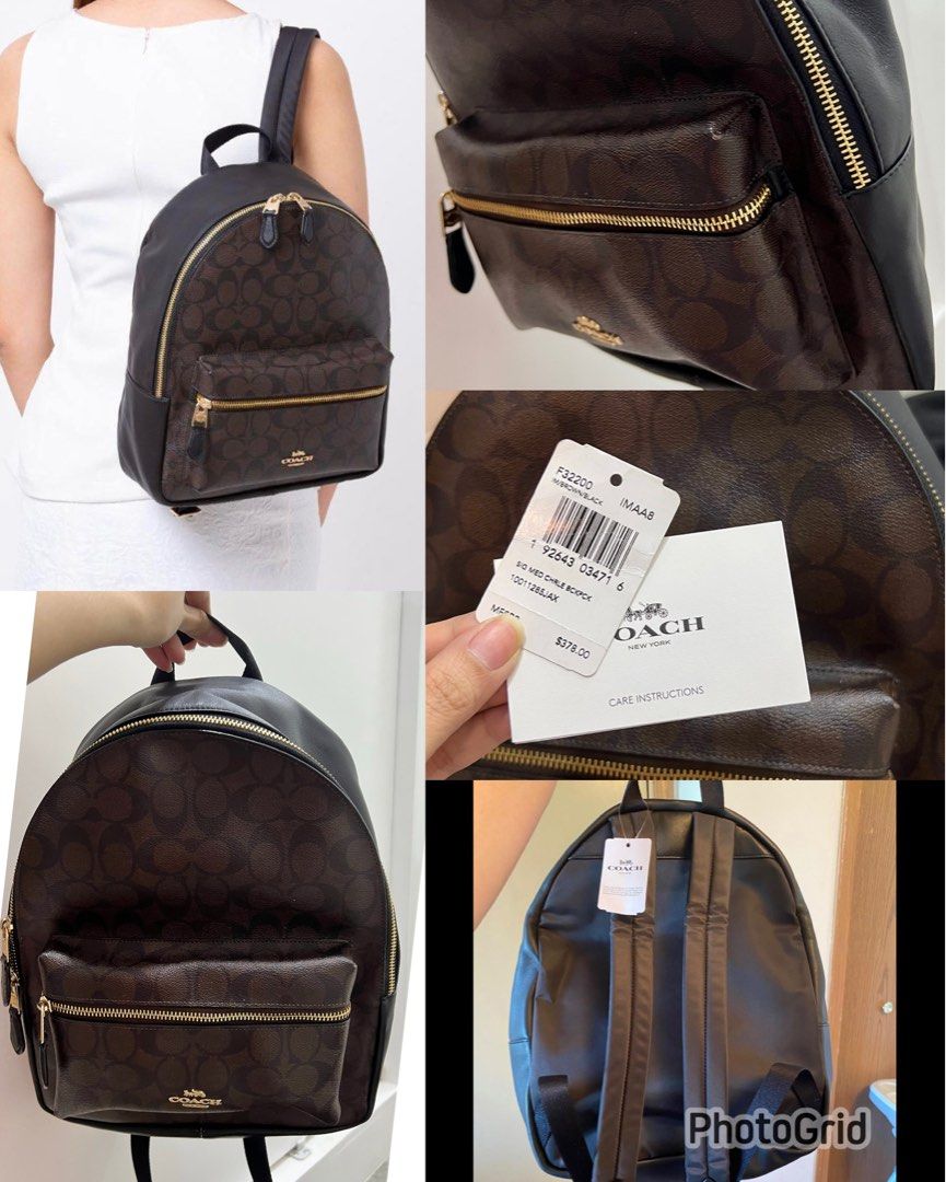 Coach charlie hot sale backpack price