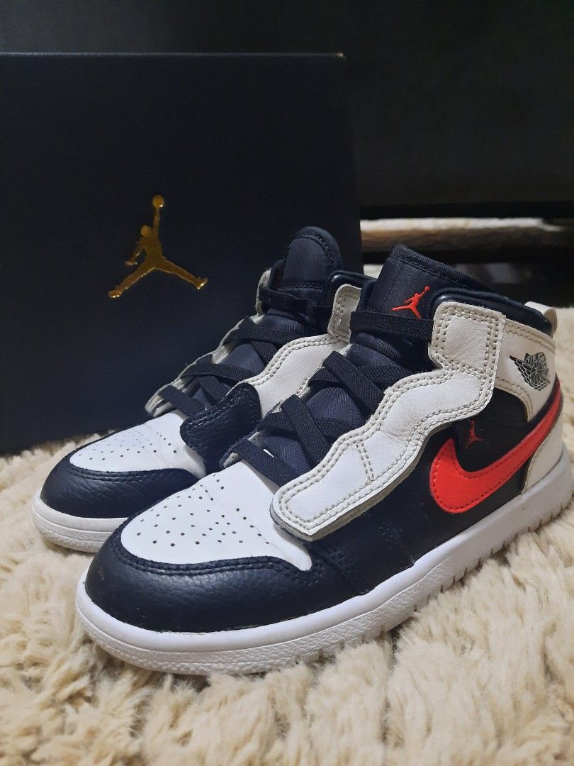 ORIGINAL Jordan 1 Mid Alt 20cm Kids, Babies & Kids, Babies & Kids