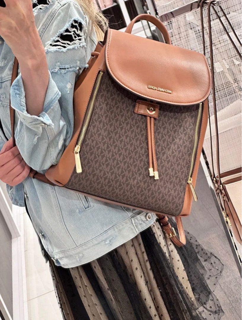 Michael kors discount backpack medium