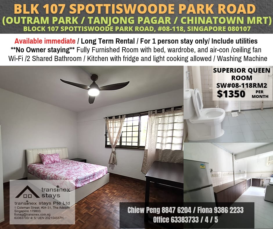Outram Park mrt / Tg Pagar / Chinatown Spottiswoode Park