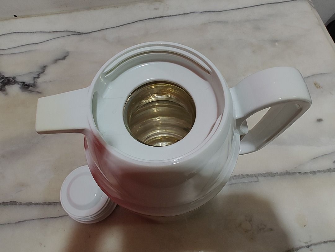 Peacock made in Japan thermos flask air panas hot water rare storage