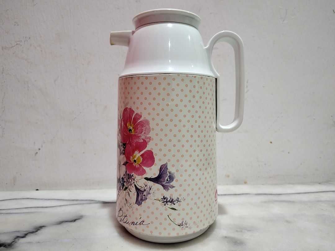 Peacock made in Japan thermos flask air panas hot water rare storage