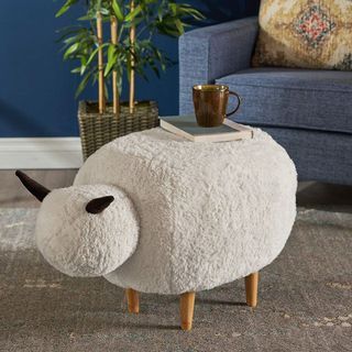 Pearcy Sheep Ottoman / Leg Rest / Stool