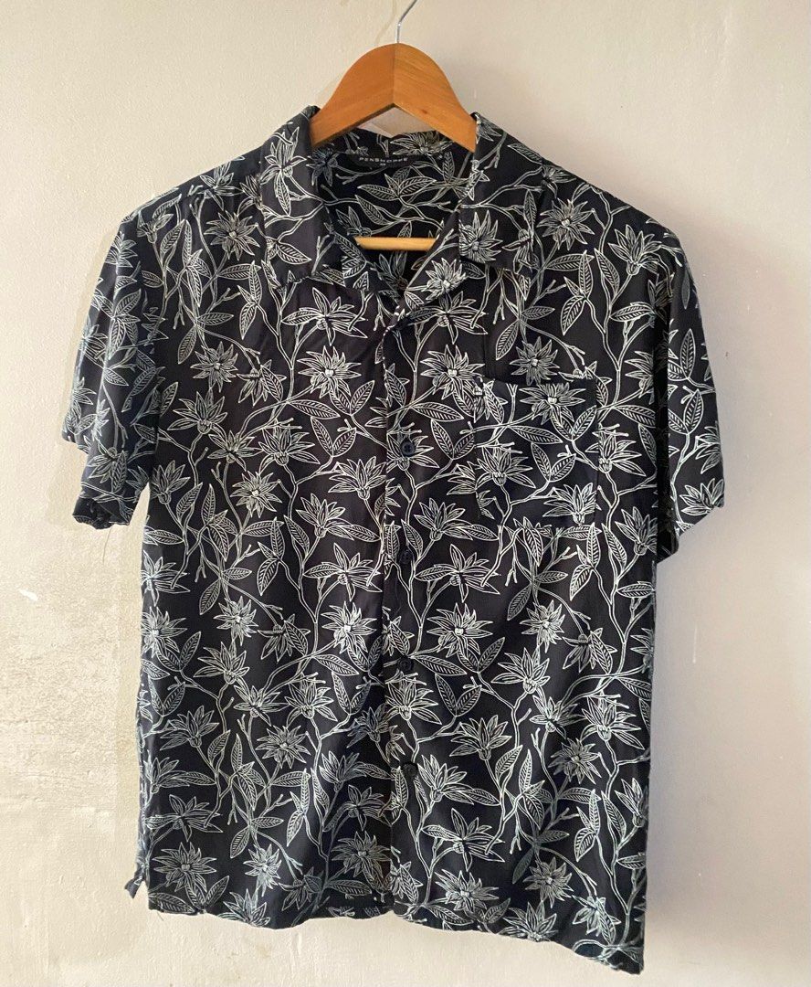 Floral polo penshoppe top