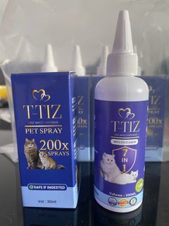 Pet spray 30ml + Multivitamins 100ml for cats