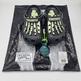 Pleasures Skeleton x Crocs  Clog