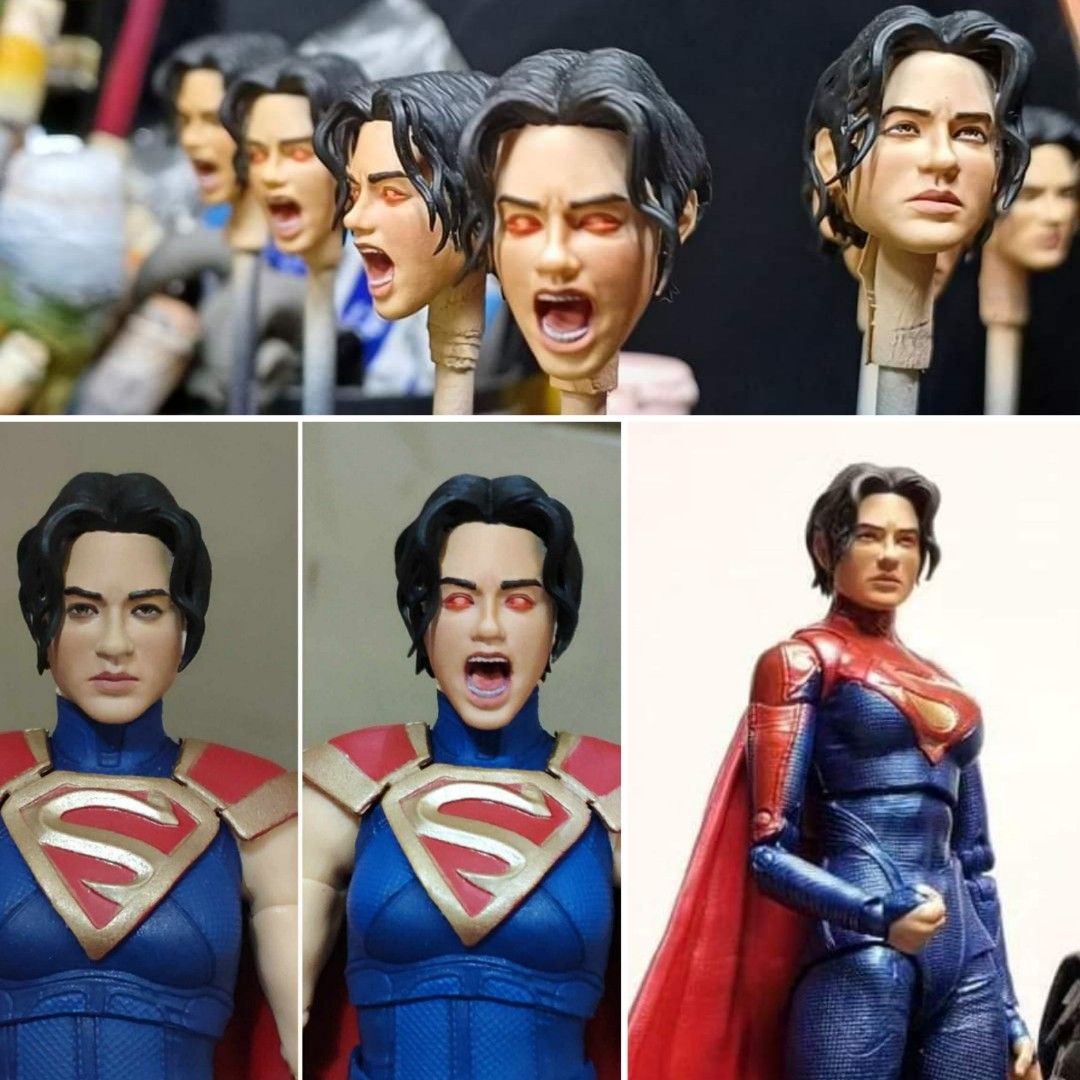 *pre order* Custom head sculpts for 7 inch McFarlane DC figures
