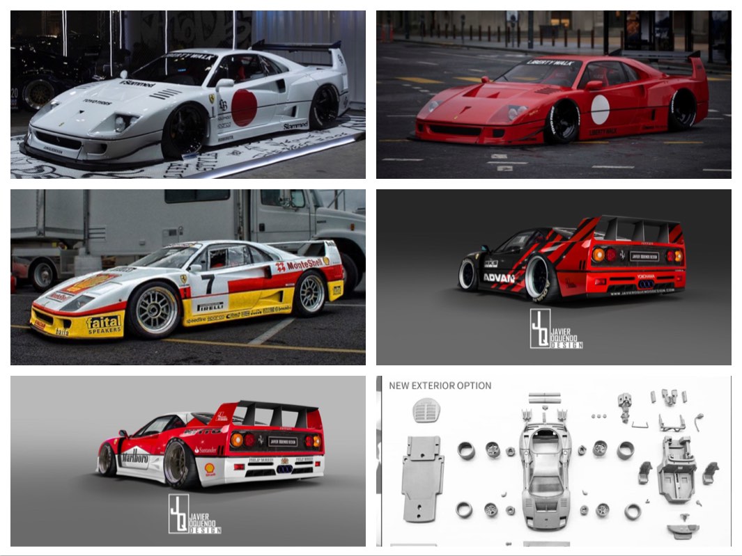 [預訂貨品pre order] Fuelme 1/64 LBWK F40 首批限量299, 興趣及