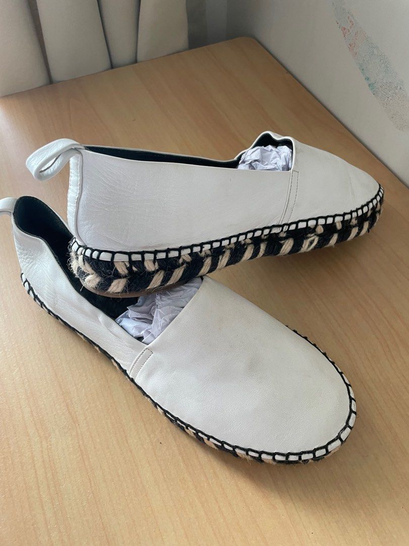 Proenza Schouler Leather Espadrilles Women s Fashion Footwear Flats Sandals on Carousell