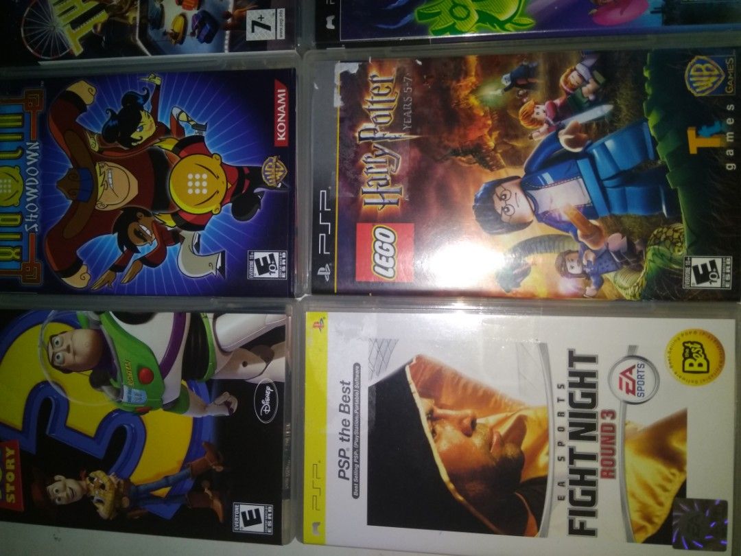 PSP games almost new, Video Gaming, Video Games, PlayStation on
