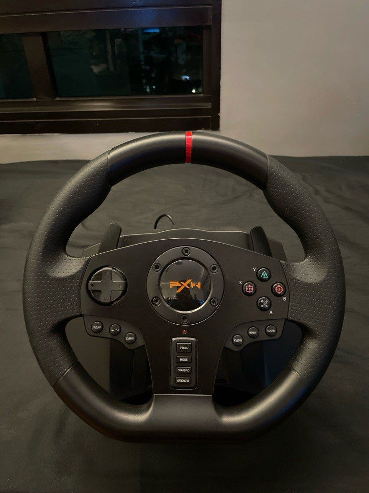 Pxn v900 gaming steering wheel, Video Gaming, Gaming Accessories
